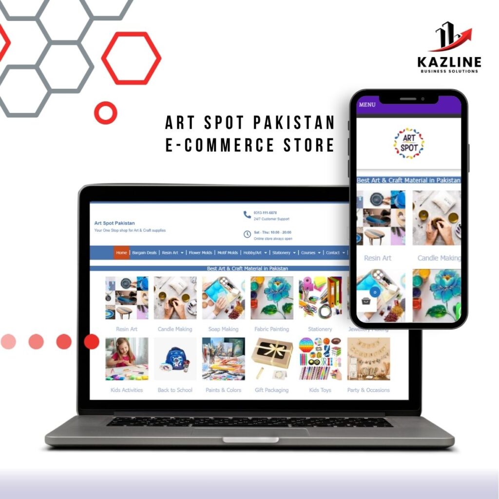 artspot website development